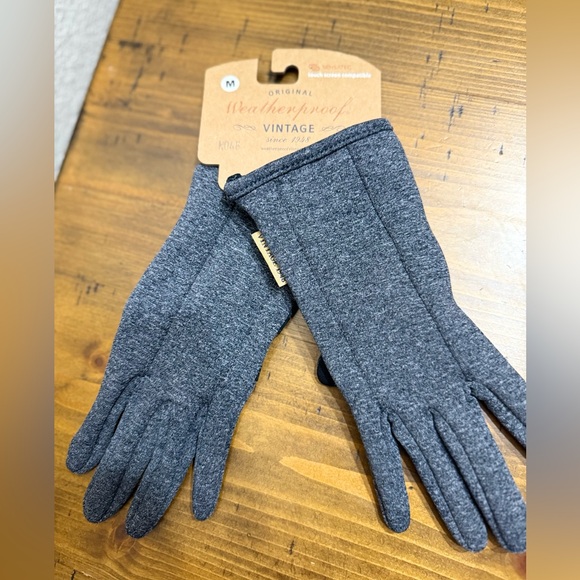 Weatherproof Vintage Charcoal Gloves - Picture 3 of 5